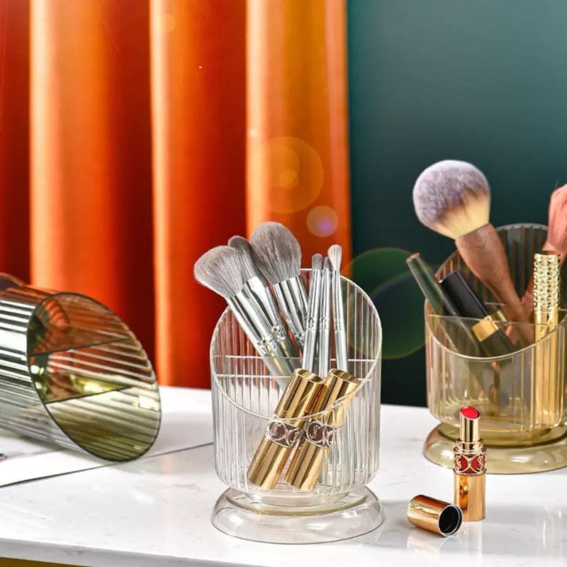 Luxury Striped Lines Pen Holder, Lipstick Brush Pen Holder, Women Make Up Brush Holder, Makeup Brush Pot, Lipstick Stand, Stationary Holder for Women Luxury Striped Lines Pen Holder, Lipstick Brush Pen Holder, Women Make Up Brush Holder, Makeup Brush Pot, Lipstick Stand, Stationary Holder for Women